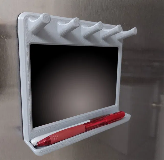 Giá đỡ khóa từ tính với khung ảnh 4x6 (cho 5 phím) - Image 1