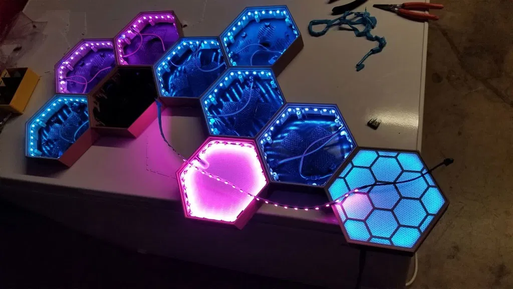 Đúng, nó là một hexled khác - bảng điều khiển nanoleaf! (với tệp bước) - Image 4