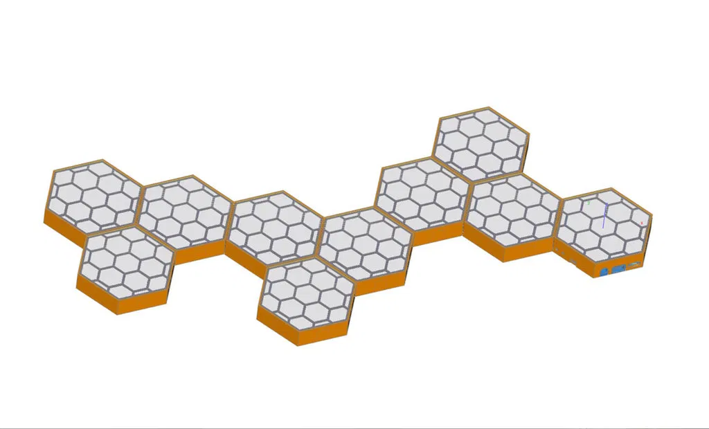 Đúng, nó là một hexled khác - bảng điều khiển nanoleaf! (với tệp bước) - Image 5