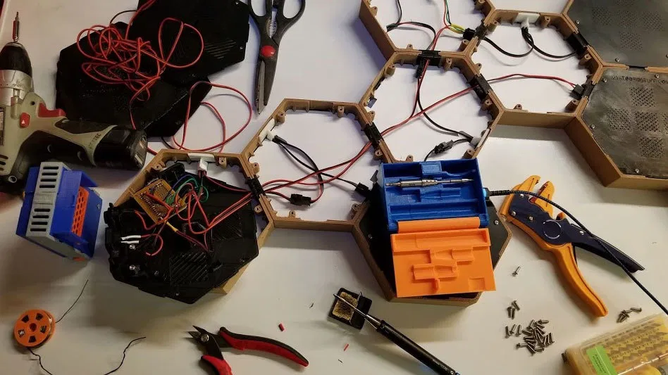 Đúng, nó là một hexled khác - bảng điều khiển nanoleaf! (với tệp bước) - Image 11