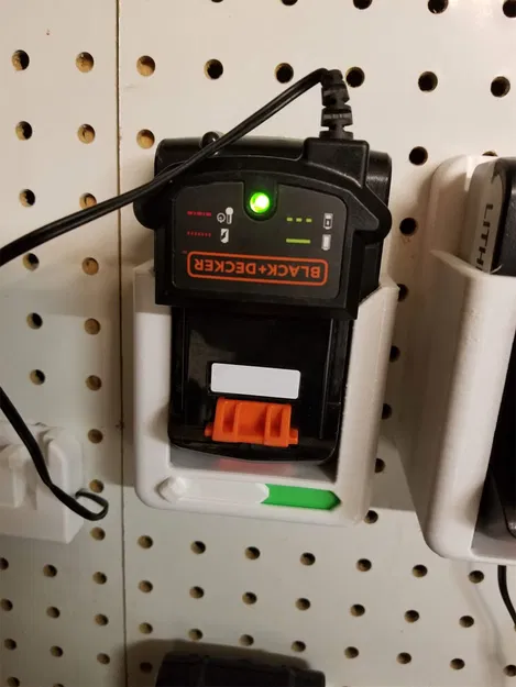 Black & Decker 20V tối đa hoặc mở rộng pin 5.0Ah và bộ sạc được phối lại với chỉ báo trạng thái (và tùy chọn gắn bảng điều khiển 1 ") - Image 1