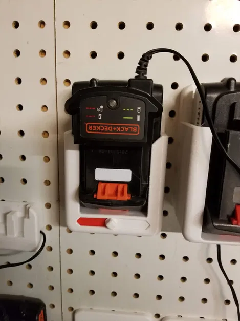 Black & Decker 20V tối đa hoặc mở rộng pin 5.0Ah và bộ sạc được phối lại với chỉ báo trạng thái (và tùy chọn gắn bảng điều khiển 1 ") - Image 2