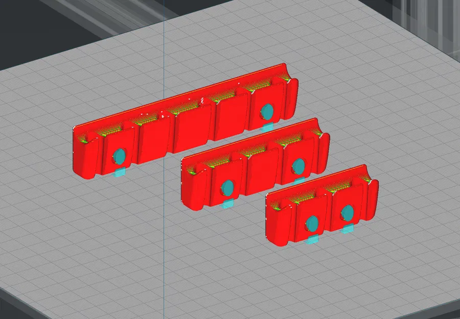 Bộ tổ chức cáp USB (vít gắn hoặc sử dụng dải lệnh) - Nhiều kích cỡ - Image 2