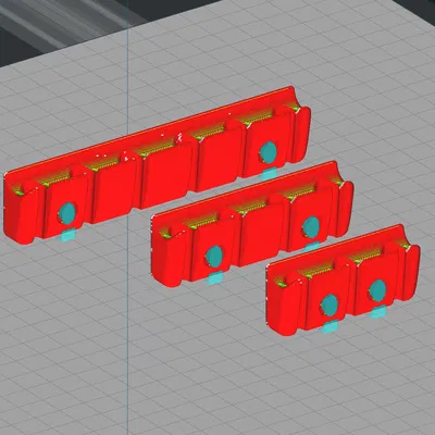 Bộ tổ chức cáp USB (vít gắn hoặc sử dụng dải lệnh) - Nhiều kích cỡ
