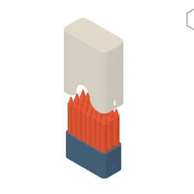 Trở lại trường học: Vỏ bút chì cho 24 gói bút màu