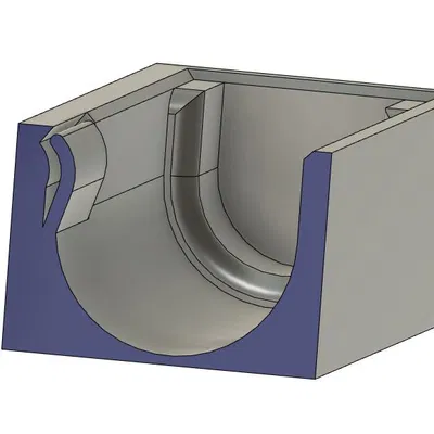 Người giữ dính keo màu tím