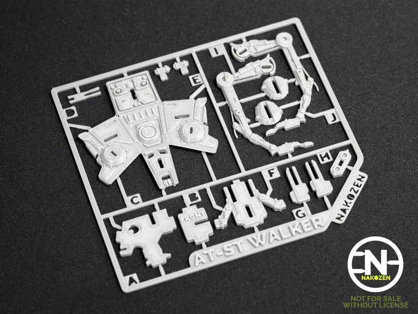 Thẻ bộ dụng cụ Walker AT-ST - Image 5