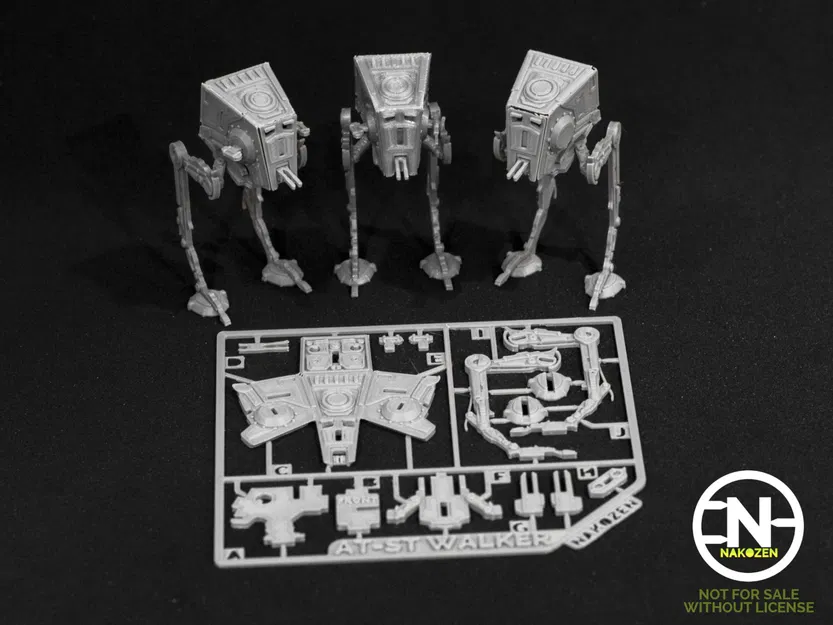 Thẻ bộ dụng cụ Walker AT-ST - Image 7