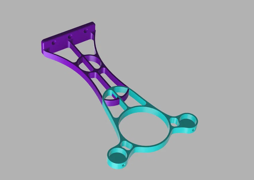 Chân kệ dây tóc gắn dưới Desk - Image 1