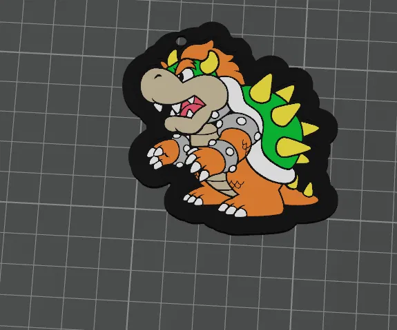 Keyring Bowser - Image 1