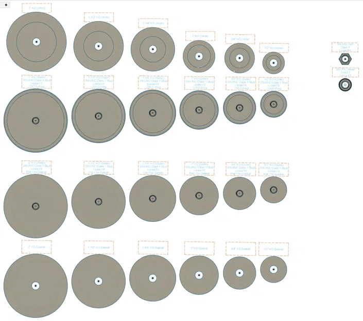 Chất độn/phích cắm điện - 1/2 "đến 2" - Image 8