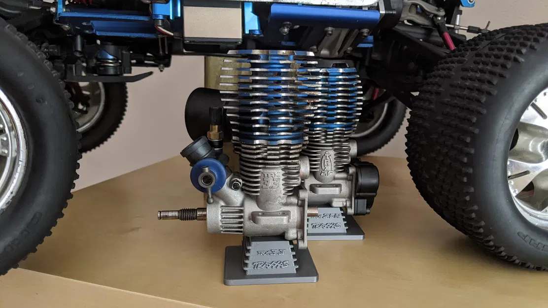 Hiển thị giá đỡ cho RC Nitro Engine Traxxas Trx 3.3 - Image 1