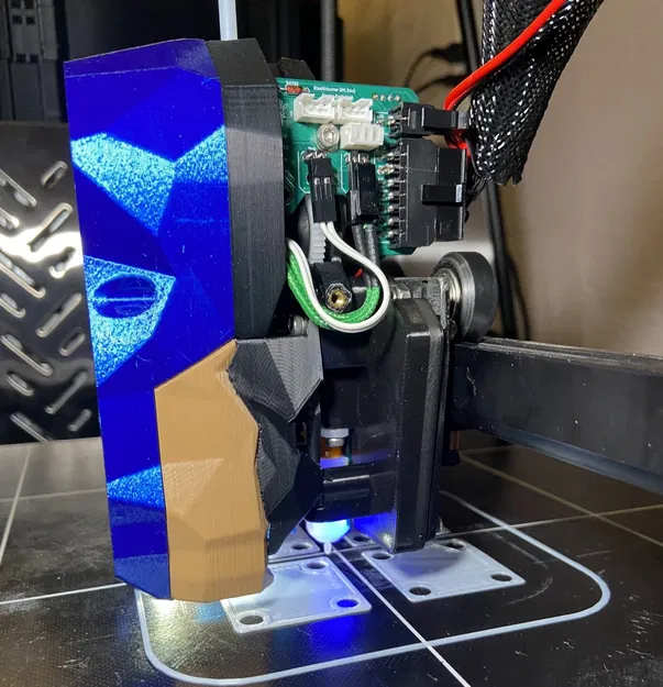 Bộ điều hợp Stealthburner cho Kobra Max và Vyper - Volcano và Hartk 2 mảnh tương thích - Image 2