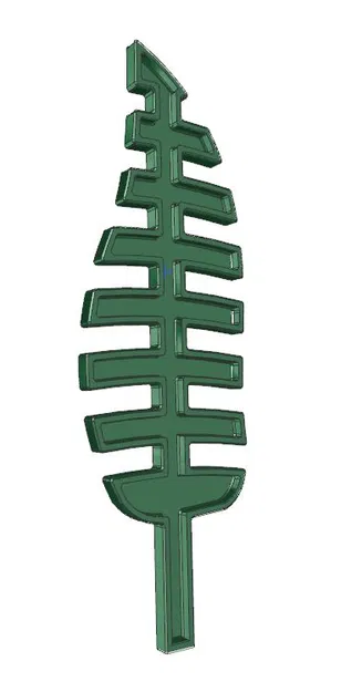 Hỗ trợ thực vật - Lá - Ranhilfe - Image 1