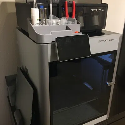 Bộ lưu trữ công cụ hàng đầu Bambu Carbon X1 + AMS