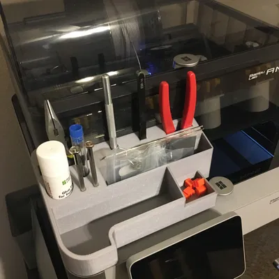 Bộ lưu trữ công cụ hàng đầu Bambu Carbon X1 + AMS