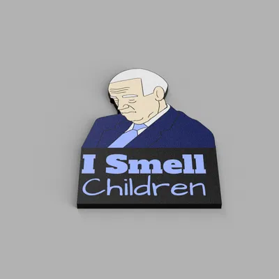 Joe Biden - Tôi ngửi thấy nghệ thuật treo tường trẻ em