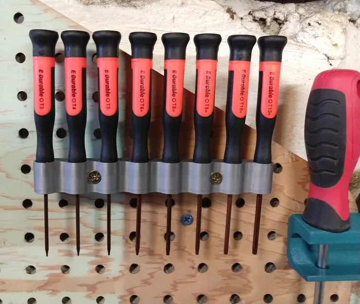 Giá đỡ tuốc nơ vít Torx (x8) [Pegboard] - Image 1