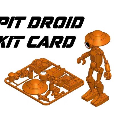 Thẻ Star Wars Pit droid Kit