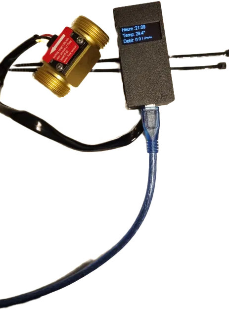 Flowmeter với màn hình ESP82 và OLED - Image 3