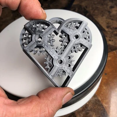 Gearheart với các đường cắt