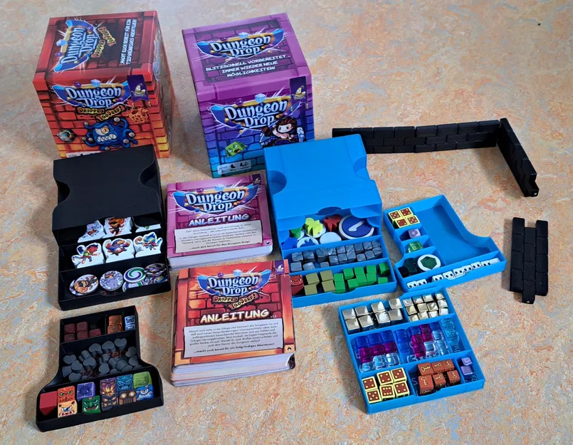 Dungeon Drop und Drop đã quá sâu Schachteleinlage/Trò chơi tổ chức chèn/tường - Image 1