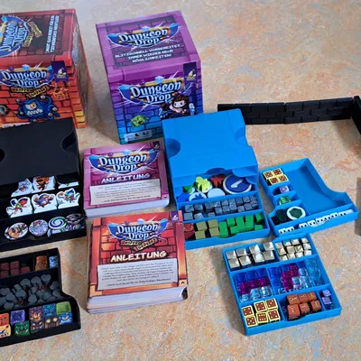 Dungeon Drop und Drop đã quá sâu Schachteleinlage/Trò chơi tổ chức chèn/tường