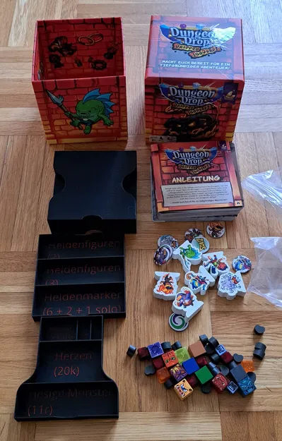 Dungeon Drop und Drop đã quá sâu Schachteleinlage/Trò chơi tổ chức chèn/tường - Image 10