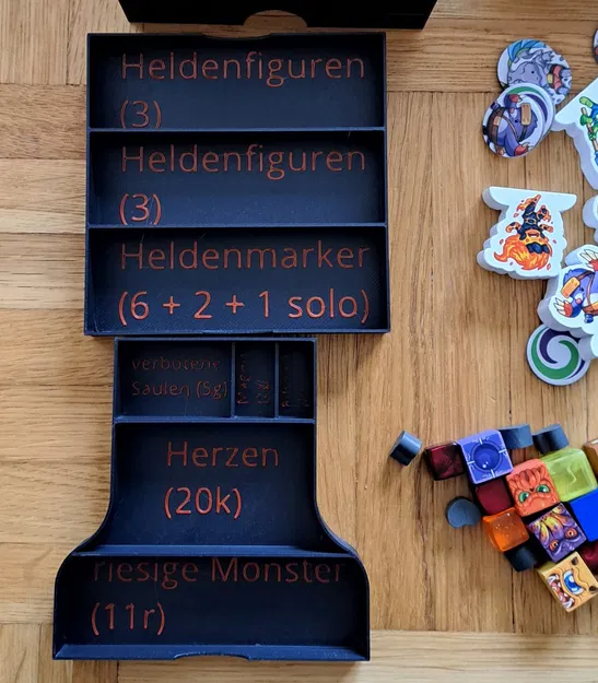 Dungeon Drop und Drop đã quá sâu Schachteleinlage/Trò chơi tổ chức chèn/tường - Image 11