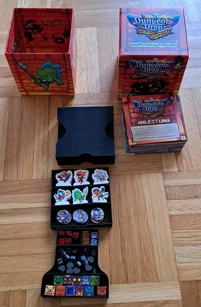 Dungeon Drop und Drop đã quá sâu Schachteleinlage/Trò chơi tổ chức chèn/tường - Image 12