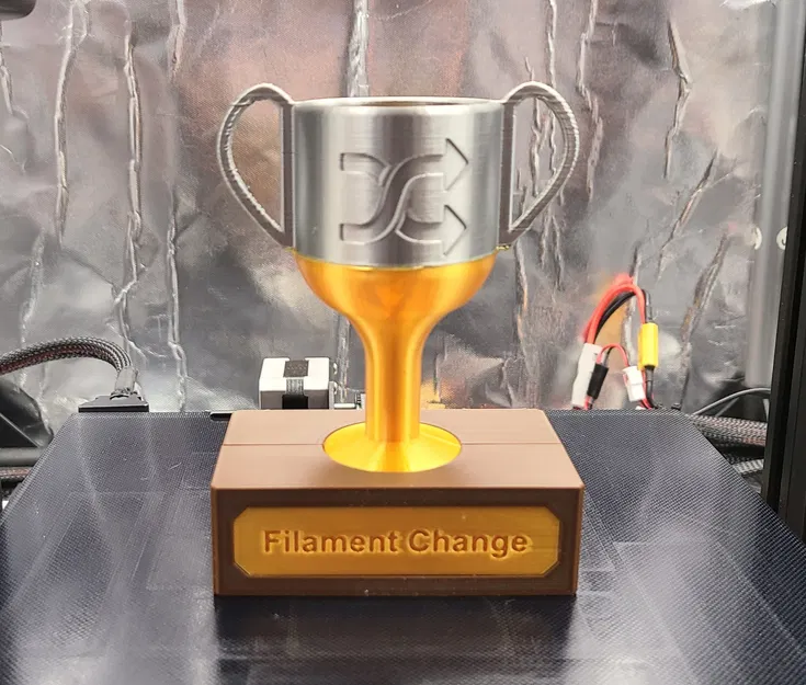 Cúp in 3D: Thay đổi sợi - Image 1