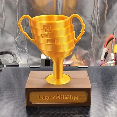 Cúp in 3D: Thay đổi lớp