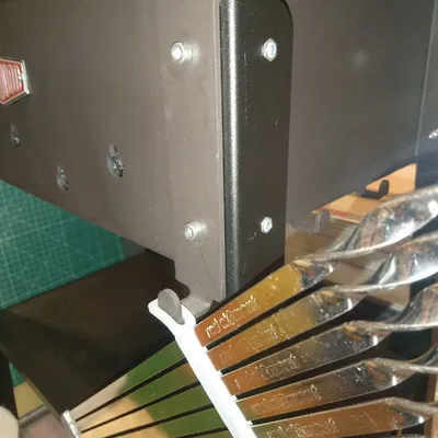 Xanh (2*10 mm) KEBAB BBQ Hanging Holding Storage Cap