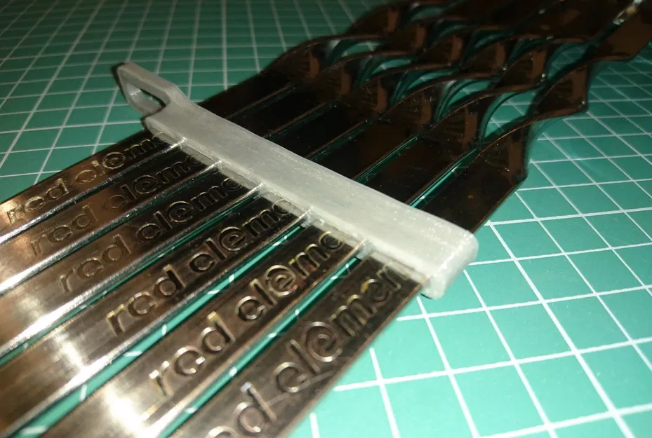 Xanh (2*10 mm) KEBAB BBQ Hanging Holding Storage Cap - Image 5