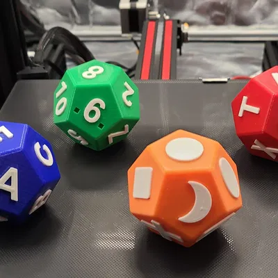 Hình dạng, chữ cái, khối số di chuyển