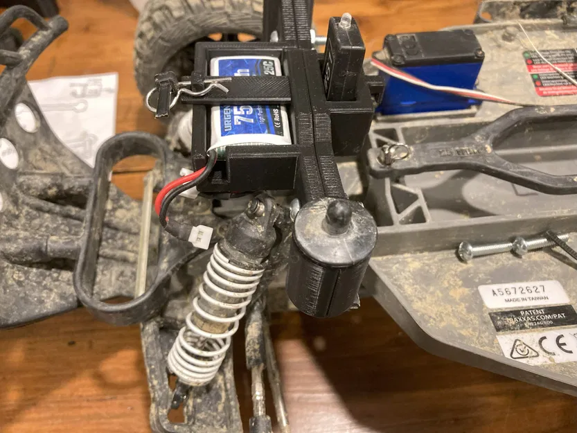 Transponder và giá đỡ pin theo dõi LAP - Image 5