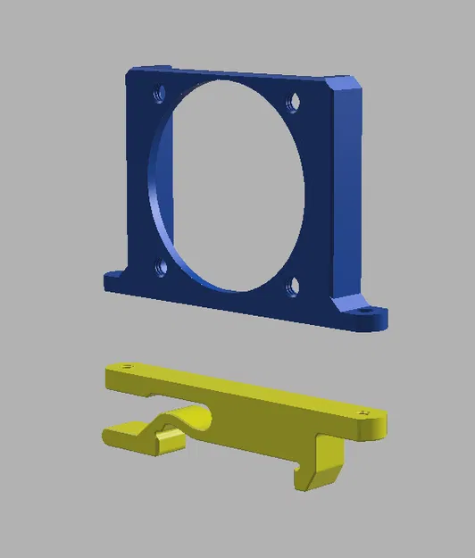 40x40 Fan Din-khung - Image 1