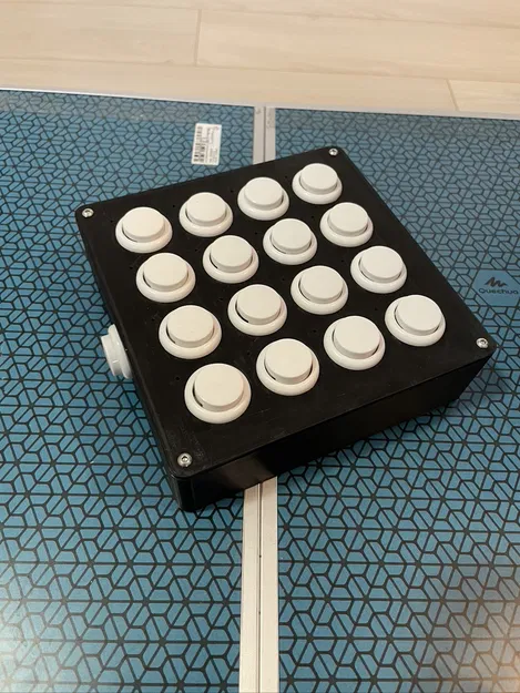 Bộ điều khiển MIDI macro/4x4. Được cung cấp bởi Raspberry Pi Pico. - Image 3