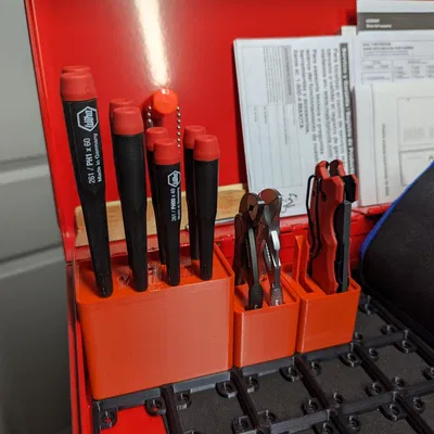 Gridfinity Wiha 8 Bộ tuốc nơ vít chính xác