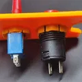 Voron V0/V0.1/V0.2 Nút váy Remix cho công tắc chuyển đổi 6 mm - Thumbnail 2