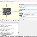 Thẻ hành lý QR nhỏ (tối đa 119 ký tự) OpenScad - Thumbnail 2