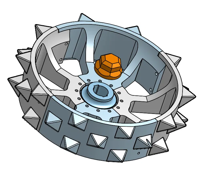 Ferrex Smart 800 - Tất cả các bánh xe thay thế địa hình - Image 3