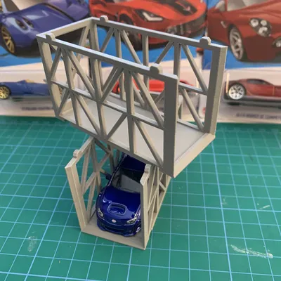 Hiển thị hotwheels có thể xếp chồng lên nhau