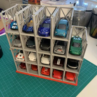 Hiển thị hotwheels có thể xếp chồng lên nhau