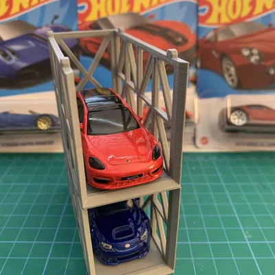 Hiển thị hotwheels có thể xếp chồng lên nhau