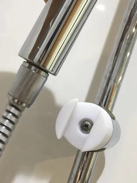 Khai thác/giữ phần đầu của vòi hoa sen - Tệp bước - Image 2