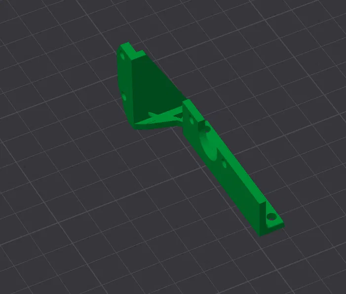 CR-10 SMART BL Touch Mount (thêm khoảng cách cho CR 10 Smart Hotend Duct) - Image 1