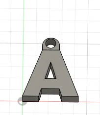 Keychain a - Image 1