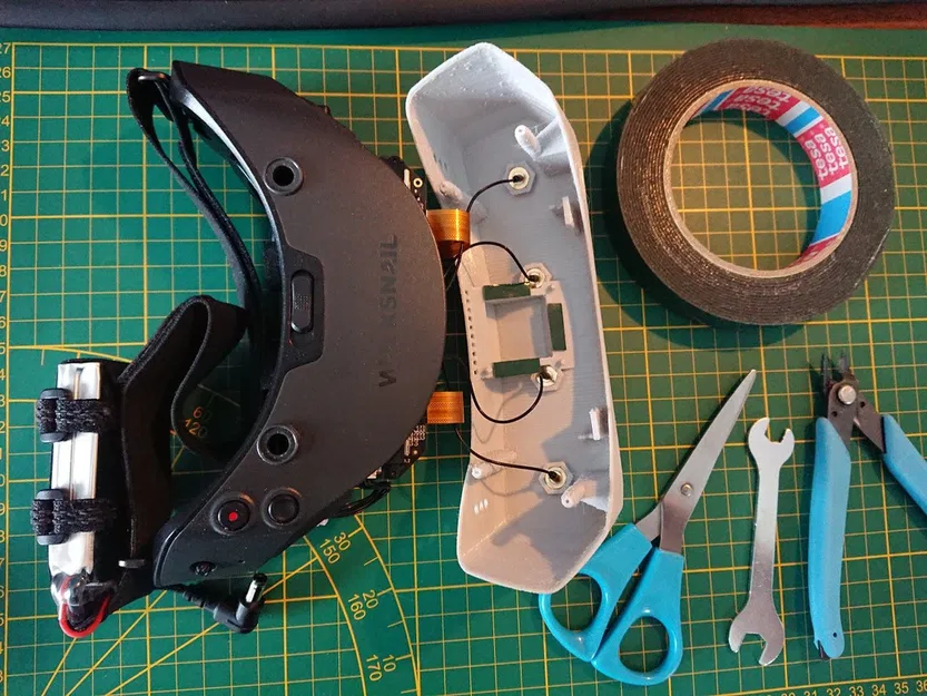 Walksnail Avatar Fatshark Dominator Goggles 4 ăng -ten mặt Mod - Image 2