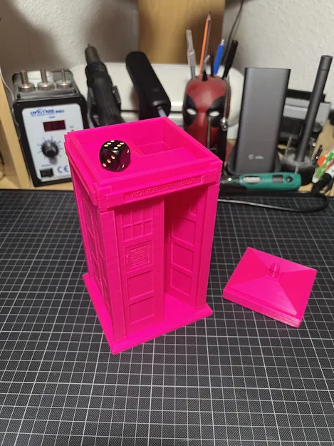 Tardis Dice Tower (2023 TARDIS) - Image 3